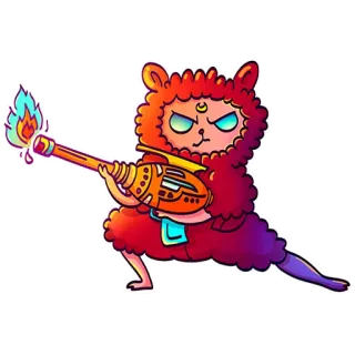 AstroLamb telegram stickers