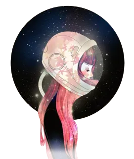 Astronautas varios whatsapp stickers