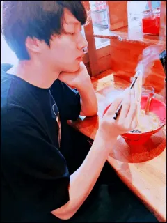 ➕ d19fbb85 ราเม็ง, อาหาร, เอเชีย, กิน, มื้ออาหาร telegram sticker