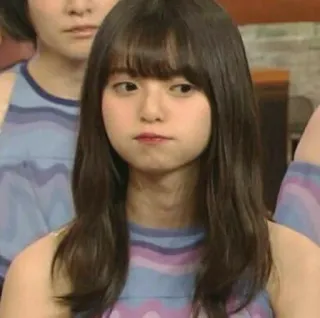 😒 e4e91ec3 女人, 黑发, 人物, 肖像, 女孩, 年轻 telegram sticker