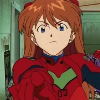 🌟 0a2dfbb2 Asuka Langley Sohryu Neon Genesis Evangelion アスカ, アニメ, エヴァンゲリオン, キャラクター, 赤毛 telegram sticker