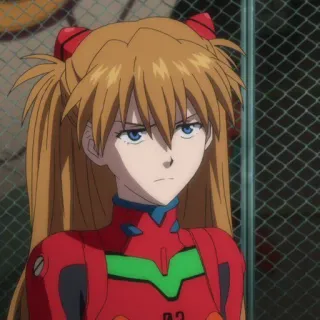 🥢 67061fea Asuka Langley Sohryu Neon Genesis Evangelion Anime, Fille, Asuka, Evangelion, Manga, Personnage telegram sticker