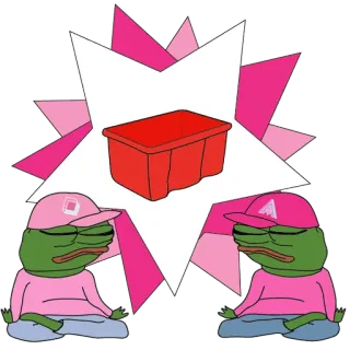 🎁 bd399c36 Pepe the Frog pepe the frog, meme, frog, cartoon, internet meme telegram sticker