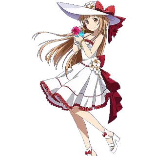 @STIKERFORALL ASUNA-SWORD ART ONLINE telegram stickers