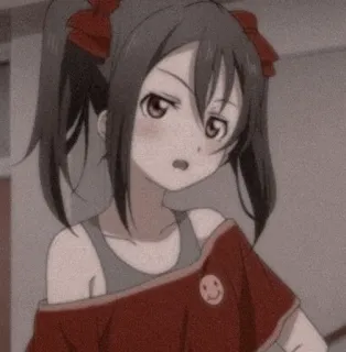 😏 1498a998 アニメ, 女の子, 笑顔, かわいい, 可愛い, アニメーション, 漫画 telegram sticker