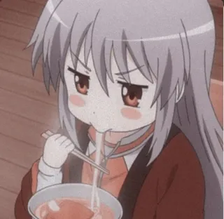 🍜 2ec0e2dd アニメ, 漫画, 食べ物, ラーメン, かわいい telegram sticker