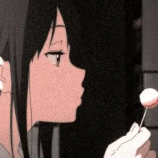 🍭 32810364 アニメ, 女の子, ロリポップ, プロフィール, 漫画, 可愛い telegram sticker