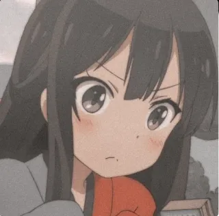 😳 8a535746 アニメ, マンガ, 漫画, かわいい, 女の子, キャラクター telegram sticker