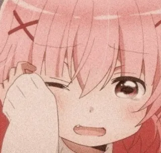 😢 8c143207 アニメ, 女の子, ピンク, 漫画, キャラクター, 可愛い, カートゥーン telegram sticker