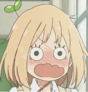 😖 f125efec アニメ, キャラクター, 可愛い, 衝撃, びっくり telegram sticker