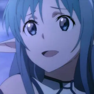 🦋 5f4f2be2 Asuna Sword Art Online anime, elf, character, Asuna, Sword Art Online whatsapp sticker