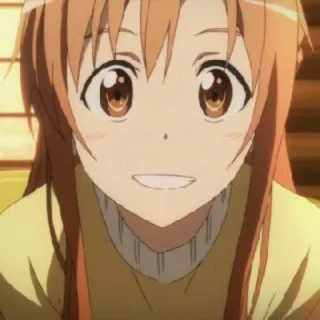 🌙 86154a88 anime, cartoon, character, portrait, girl, smile whatsapp sticker