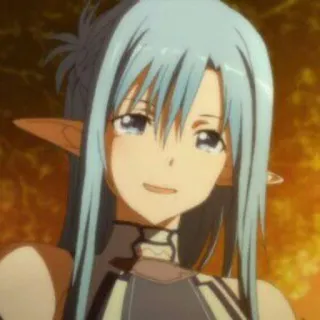 💧 8fdeabf4 Asuna Sword Art Online anime, elf, girl, character, sa, sao whatsapp sticker