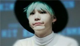 😑 6a091ac4 Suga kpop, suga, 가수, 아이돌 telegram sticker