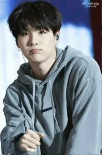 😗 7fa9f905 Suga All over you kpop, 음악, 민윤기, bts, 가수, 아이돌 telegram sticker