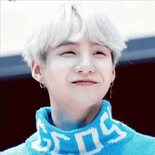 ☺️ 98c253b0 Suga K팝, 아이돌, 가수, 민윤기, 슈가, BTS, 한국, 음악가 telegram sticker