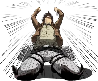 Aot @animestickerchannel whatsapp stickers