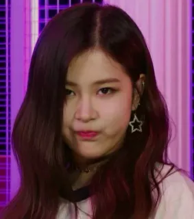 😤 92b098de Frau, Asiatin, Mädchen, Porträt, Gesicht, Ausdruck telegram sticker