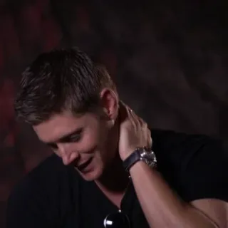 ⚡️ 54ddcfc5 Dean Winchester Supernatural surnaturel, dean winchester, série tv, acteur, jensen ackles telegram sticker