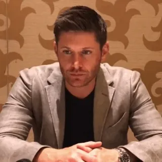 ⚡️ ecde49e3 homme, veste, acteur, portrait telegram sticker