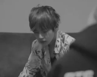 🦋 c360ef81 person, man, face, hair, portrait, black and white telegram sticker