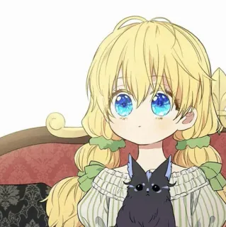 🎀 236b73ba Anime, Dibujos animados, Chica, Lindo, Ilustración, Arte digital telegram sticker