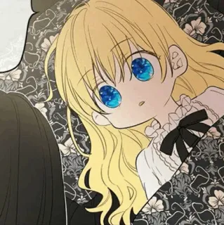 🎀 236f51c1 Dibujo animado, Lindo, Rubia, Niño, Anime telegram sticker