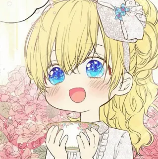 🎀 39240b92 Anime, Chica, Linda, Chibi, Dibujos animados, Personaje, Té telegram sticker