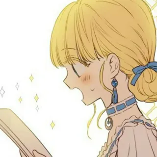 🎀 8678c025 Dibujos animados, Mujer, Rubia, Impactada, Anime, Personaje telegram sticker