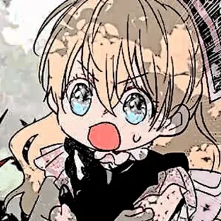 🍼 6a915dda อนิเมะ, การ์ตูน, จิบิ, ตัวละคร, น่ารัก telegram sticker