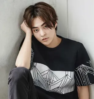 😐 71c3b11c homme, portrait, coréen, asiatique, masculin, idole, chanteur telegram sticker