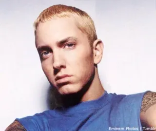 😎 37a540d7 Eminem Eminem, rapper, musician, celebrity whatsapp sticker