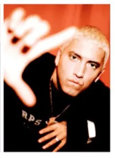 🤞 59d89833 Eminem Eminem, rapper, music, portrait, celebrity whatsapp sticker