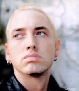 😏 6f17989f Eminem rapper, music, celebrity, eminem, slim shady whatsapp sticker