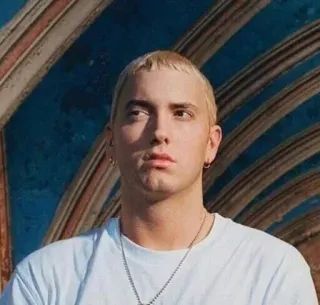 🖕 f34f407a Eminem Eminem, rapper, celebrity, music, musician whatsapp sticker