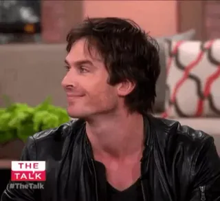 @iansomrhalder 's mood🖤 telegram stickers