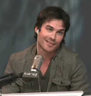 @iansomrhalder 's mood🖤 whatsapp stickers