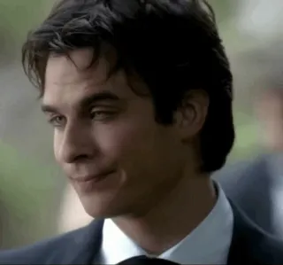 🌘 b1b6c174 Damon Salvatore The Vampire Diaries บันทึกแวมไพร์, แวมไพร์, เหนือธรรมชาติ, ดราม่า, แฟนตาซี, เดมอน ซัลวาทอร์, เอียน โซเมอร์ฮัลเดอร์ telegram sticker