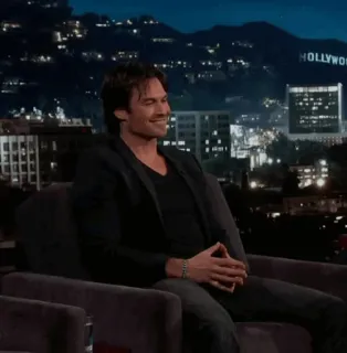 🖤 eea447f2 Ian Somerhalder นักแสดง, ผู้ชาย, ฮอลลีวูด, คนดัง, ภาพเหมือน telegram sticker