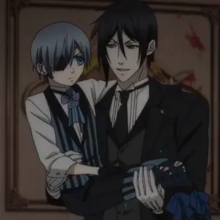 Black Butler Book of Atlantic telegram stickers