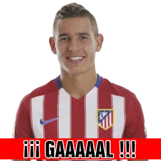 🏧 6e97fde4 !!! GAAAAAL !!! bóng đá, bàn thắng, thể thao, ăn mừng, cầu thủ telegram sticker