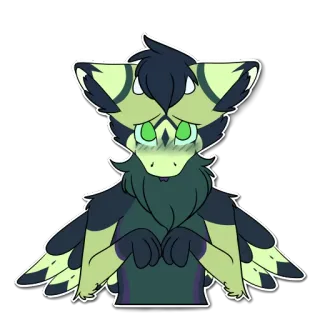 😳 1ca438d7 เฟอร์รี่, แอนโทร, นก, การ์ตูน, สัตว์, ตัวละคร telegram sticker