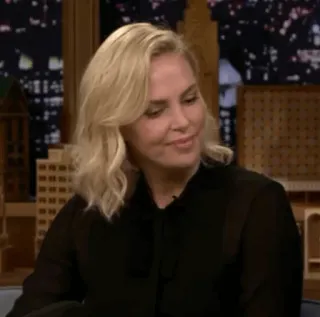 💣 eb7d3e0c mulher, loira, retrato, pessoa, celebridade telegram sticker