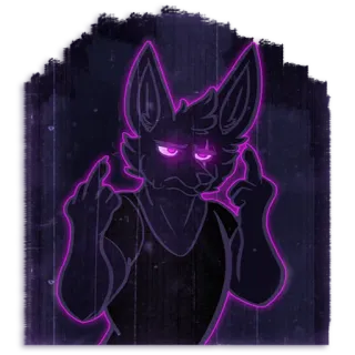 🖕 4f40118f 兽人, 中指, 冒犯手势, 动物, 卡通 telegram sticker