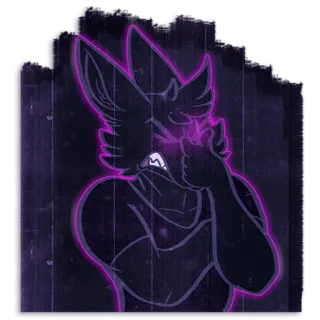 🙄 6d57003c 兽人, 拟人, 角色, 动物, 插画, 数字艺术 telegram sticker