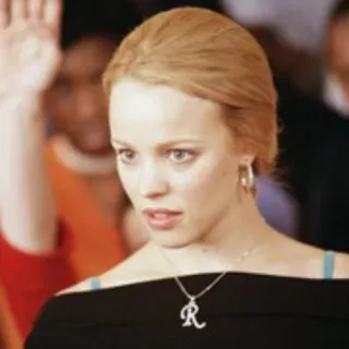 😰 c8c1f8df Regina George Mean Girls filme, adolescente, loira, ensino médio telegram sticker