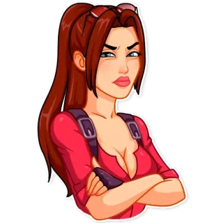 😑 3205b5ee Claire Redfield Resident Evil Video game, Zombie, Resident Evil, Claire Redfield, Kartun, Stiker telegram sticker
