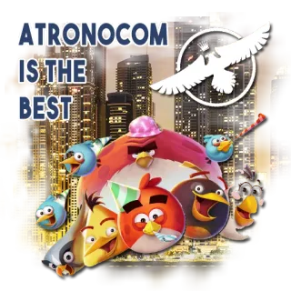 Atronocom telegram stickers