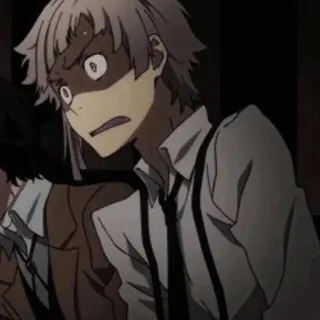🗝 4075f63c Atsushi Nakajima Bungou Stray Dogs Anime, Bungou Stray Dogs, Atsushi Nakajima, En colère, Personnage animé telegram sticker