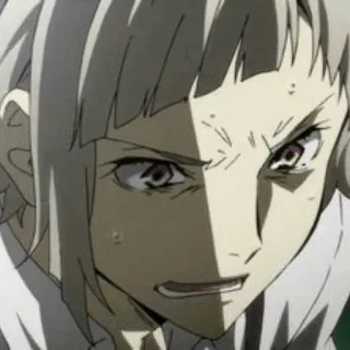 🗝 61ed93d0 Anime, Colère, Expression faciale, Dessin animé, Portrait telegram sticker